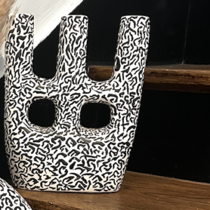 Vase motifs léopard