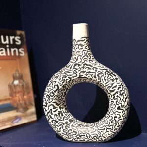 vases Léopard rond